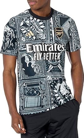 Amazon Adidas Men S Arsenal Fc Ian Wright Pre Match Jersey