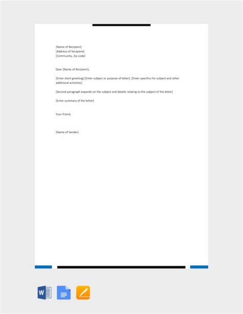 Informal Letter Pdf