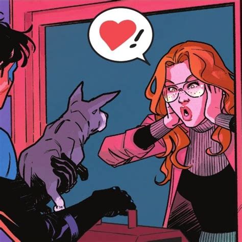 Barbara Gordon Aka Oracle Or Batgirl Seeing A Cute Puppy Icon Artofit