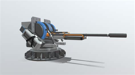 Gun Turret - 3D model by Dhanang Setyo E. (@dhanangse) [3938162 ...