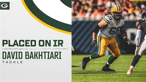 Packers Place T David Bakhtiari On Injured Reserve