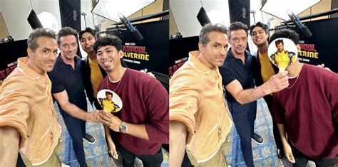 LOOK: Donny Pangilinan meets Hugh Jackman, Ryan Reynolds