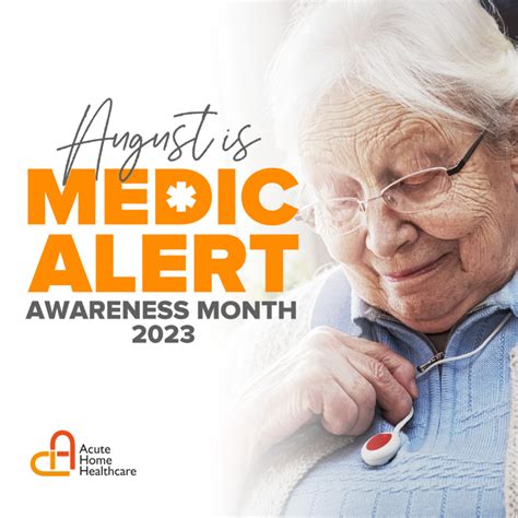 MedicAlert Awareness Month Acute Home Health Care