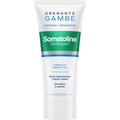 Somatoline Skin Expert Crema Drenante Rimodellante Gambe Per Gambe