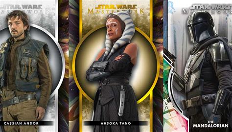 2022 Topps Star Wars Masterwork Checklist Box Info Details