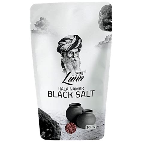 Buy Lunn Black Salt Fine Grain Online At Best Price Of Rs 40 Bigbasket