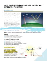 BASICS FOR AIR TRAFFIC CONTROL RADIO AND SATELLITE NAVIGATION 4 The NDB