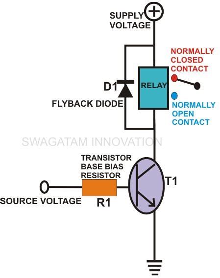 How To Wire A Relay To A Transistor Explained Through Formulas