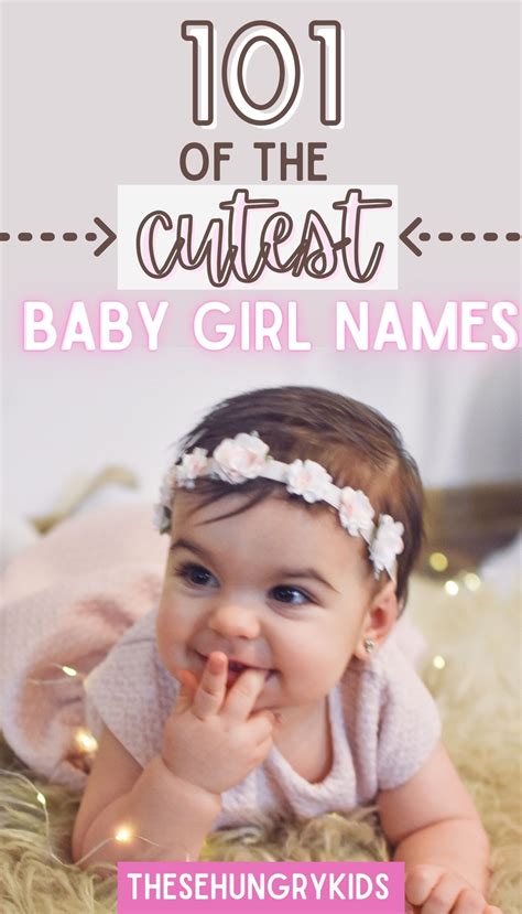 101 of the Cutest Baby Girl Names - These Hungry Kids