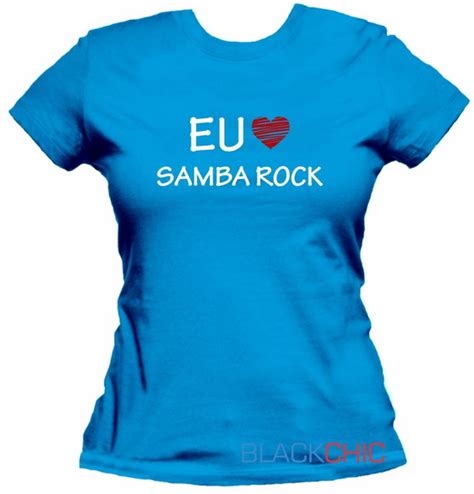 Camisa Camiseta Feminina De Samba Rock Baby Look De Sambista