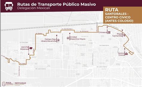 Reactiva IMOS la ruta de transporte público Colosio en Mexicali