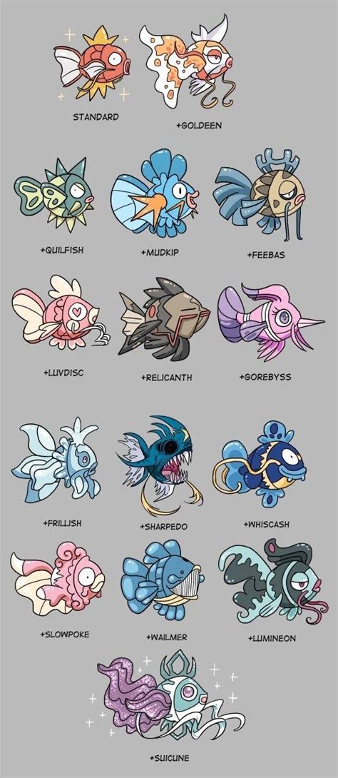 Pokemon Relicanth Evolution Chart