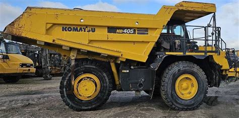 Komatsu Hd 405 8eo 2 Units Available Rigid Dump Truck 60 Off