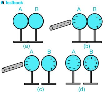 Charging By Induction With A Positive Negative Charged Body