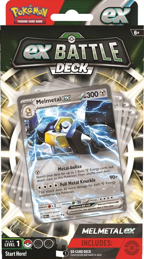 Pokemon Melmetal Ex Houndoom Ex Battle Deck Box Da Card World