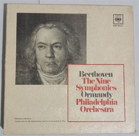 Beethoven Ormandy Philadelphia Orchestra The Nine Symphonies Vinyl