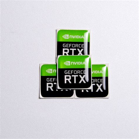 Jual Stiker Nvidia Geforce Rtx Resin Terbaru Shopee Indonesia