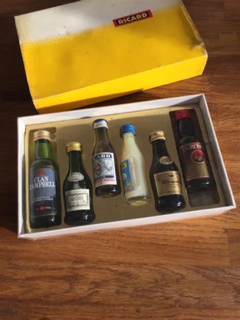 Ricard Coffret Mignonnettes Cognac Calvados Eur Picclick Fr