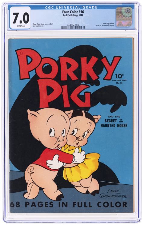 Hake S Four Color Cgc Fine Vf Porky Pig