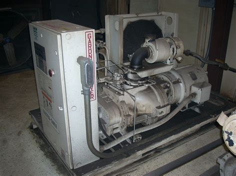 50 HP GARDNER DENVER ROTARY SCREW AIR COMPRESSOR SKID MOUNTED