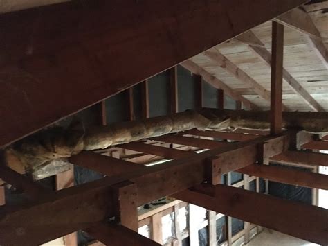 How To Install A Beam Above Ceiling Joists Shelly Lighting