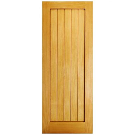 LPD Mexicano Oak Un Finished Panelled Internal Door Leader Doors