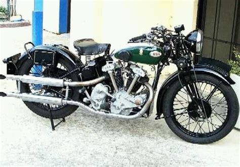 1936 Bsa V Twin 500cc Classic And Vintage Motorcycles