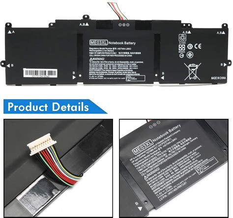 Splendid Branded Laptop Battery For HP ME03XL High Quality Battery