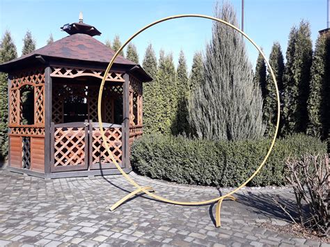 2 In 1 Passable And Сircle Wedding Arch Wedding Double Round Etsy