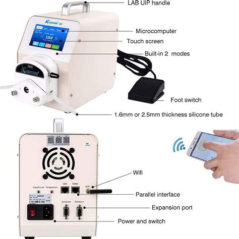 Kamoer Lab WiFi UIP Stepper Motor Intelligent Peristaltic Pump High