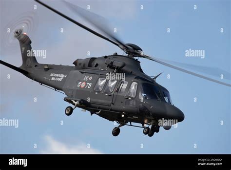 Italian Air Force Leonardo HH 139B Displaying At The Royal