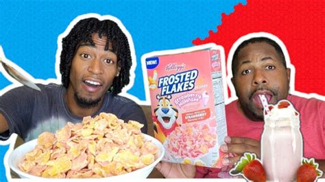 Strawberry Milkshake Frosted Flakes Review Are They Serious Youtube