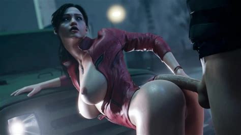 Resident Evil Claire Getting Fucked In Dark Parking Lot