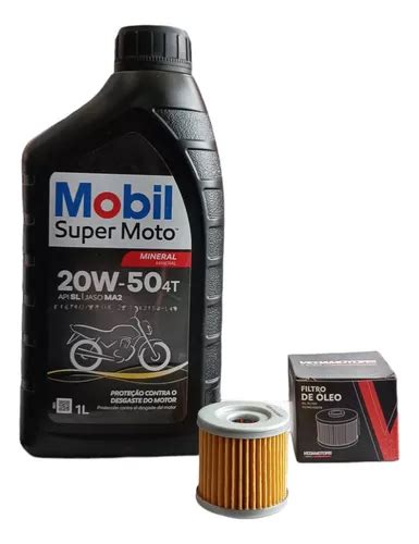 Kit Troca De Óleo Suzuki Yes Intruder Óleo Mobil E Filtro