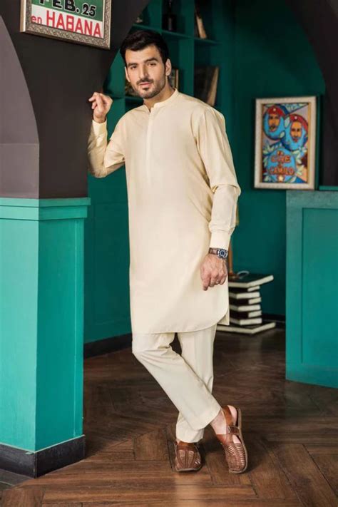 Latest Men Summer Kurta Shalwar Designs 26 StylesGap