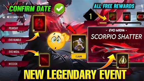 SCORPIO EVENT FREE FIRE SCORPIO SHATTER EVENT FULL DETAILS FF NEW