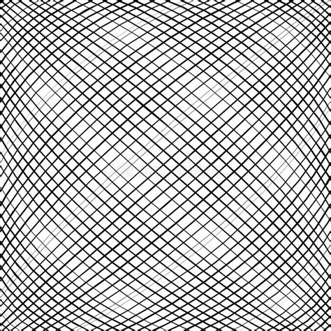 Grid Mesh Intersecting Lines Pattern With Convex Distortion L Stock