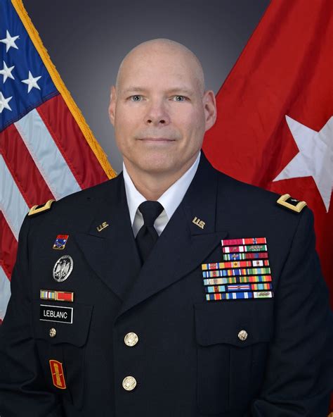 Brigadier General John A Leblanc New Hampshire National Guard