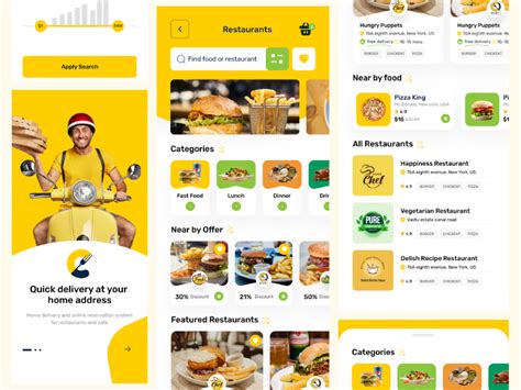 FreshGo Food Apps Food Delivery App UI KIT Figma Community