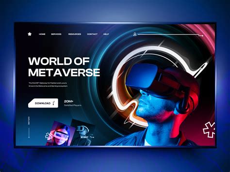 METAVERSE - Web Design by Mehmet Özsoy for Orizon: UI/UX Design Agency ...