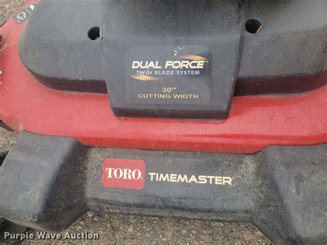 toro timemaster  push mower  marshall mn item jw sold