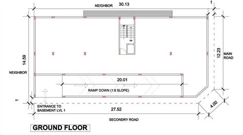 Entry #19 by Megha3007 for Basment Parking Floor Plan Design | Freelancer