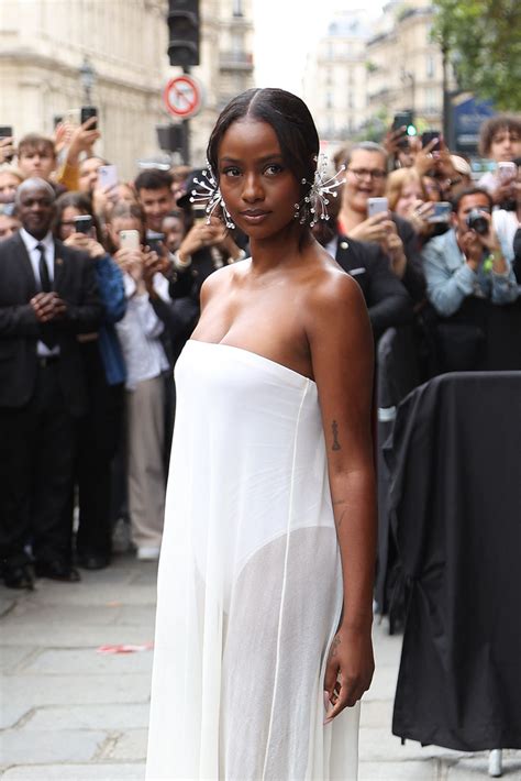 Justine Skye Jean Paul Gaultier Show At Paris Fashion Week 07 05 2023