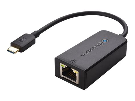 Cable Matters Network Adapter Usb C Gigabit Ethernet Black