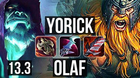 Yorick Vs Olaf Top Rank Yorick Solo Kills Euw Grandmaster