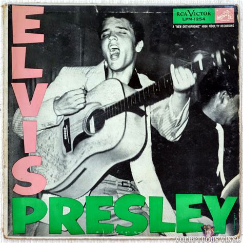 Elvis Presley ‎– Elvis Presley (1956) Vinyl, LP, Album, Mono ...