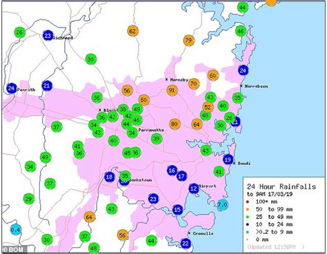 Sydney smashed with a month's worth of rainfall in just 24 hours ...