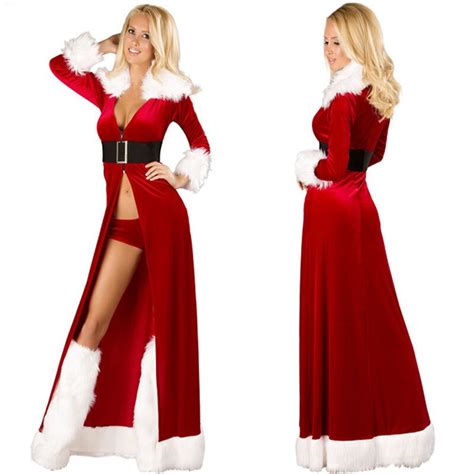 2016 Women Sexy Christmas Cosplay Costumes Halloween Festival Cosplay