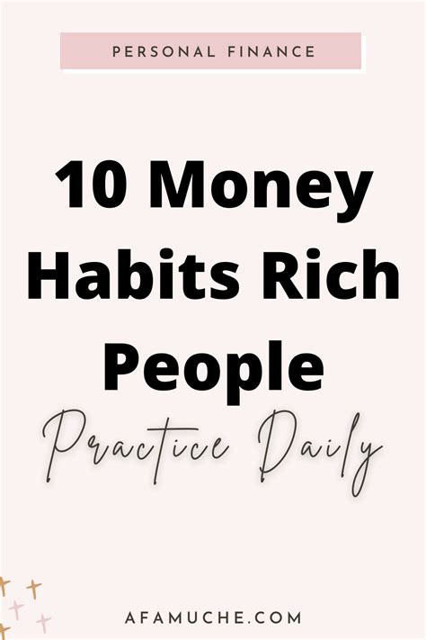 Money Habits Of Rich People You Need To Copy Artofit