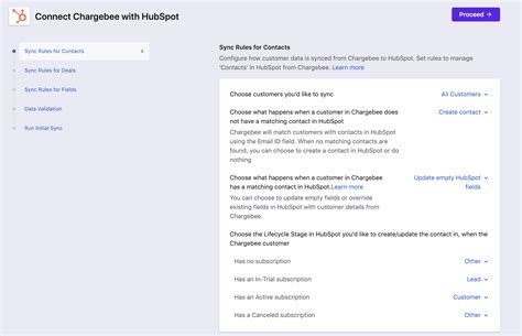 Hubspot Configuration Chargebee Docs